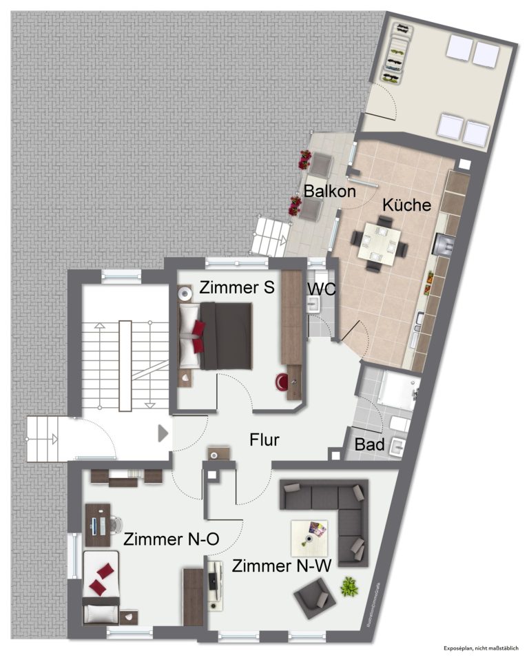 Immobilienangebot - Heidelberg - Alle - Investition mit Charme und Potenzial: 3-Familienhaus in beliebter Wohnlage von HD-Handschuhsheim