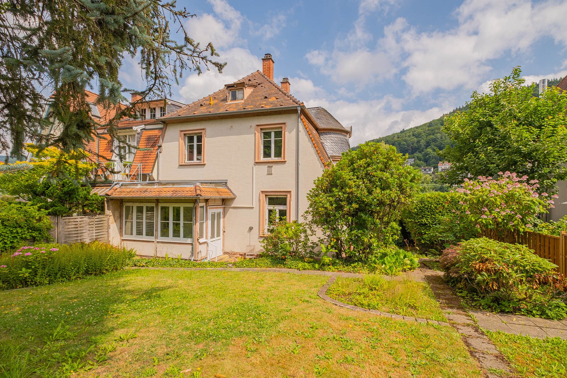 Immobilienangebot - Heidelberg - Alle - Charmante Doppelhaushälfte mit Neckarblick