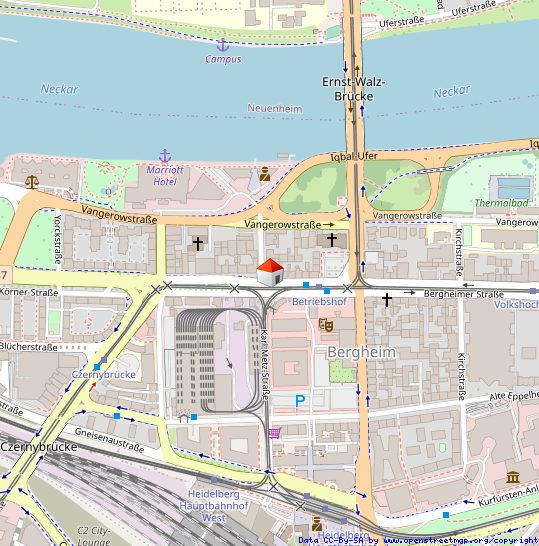 Immobilienangebot - Heidelberg - Alle - Stilvoll wohnen in einem Kulturdenkmal: 2-Zimmer-Eigentumswohnung mit Balkon in Heidelberg-Bergheim