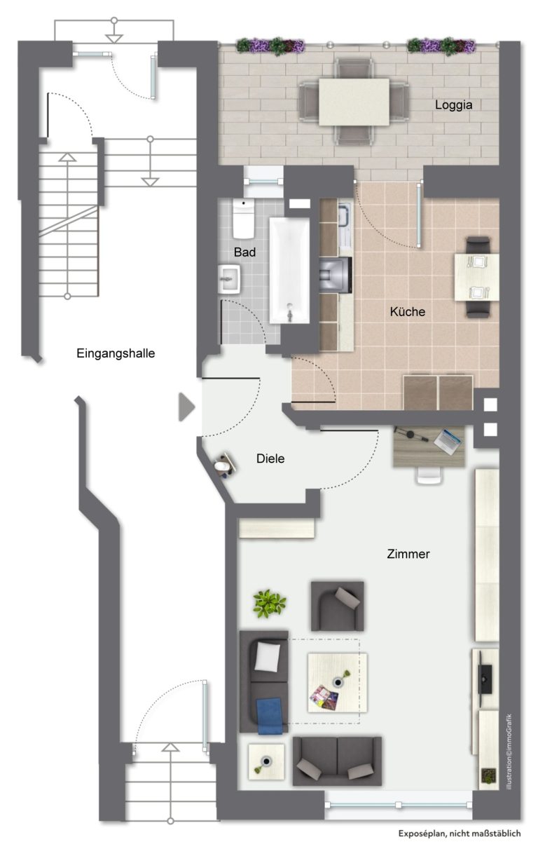 Immobilienangebot - Mannheim - Alle - Altbaucharme trifft auf Ruhe & Grün – Ihre Gelegenheit in Mannheim-Neckarau!