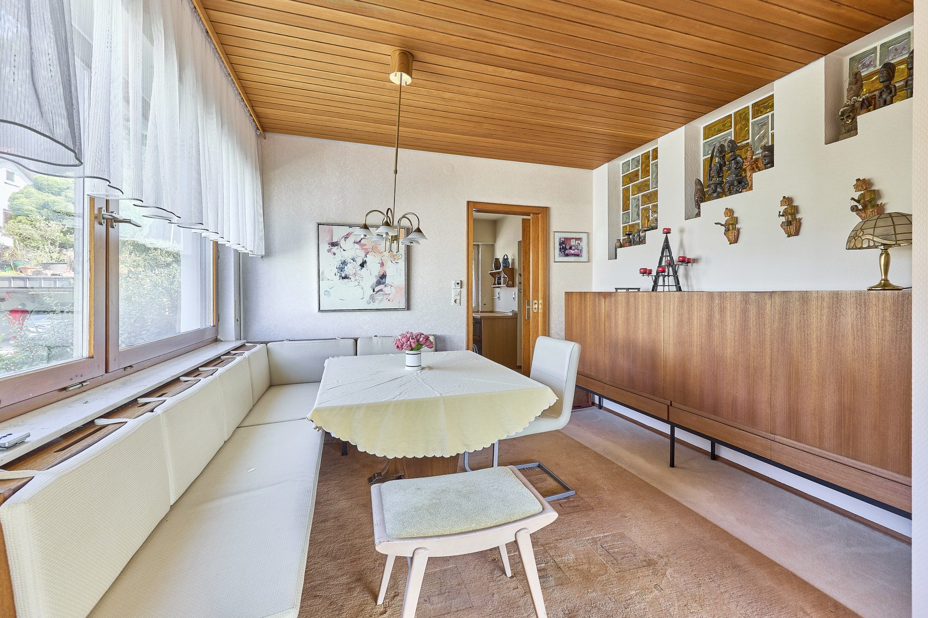 Immobilienangebot - Neckarsteinach - Alle - Burgenpanorama inklusive: sonnenverwöhntes Ein- bis Zweifamilienhaus mit prächtigem Privatgarten