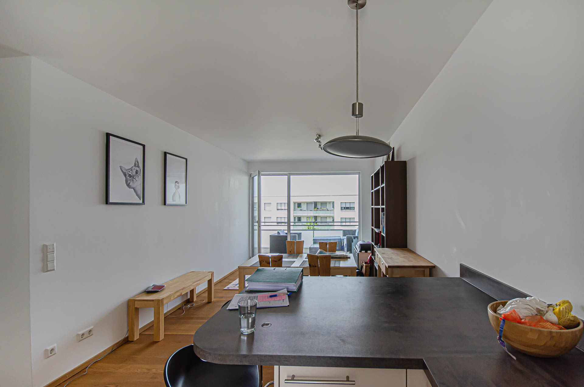 Immobilienangebot - Heidelberg - Alle - Fantastische teil-möblierte Dreizimmerwohnung mit großem Balkon