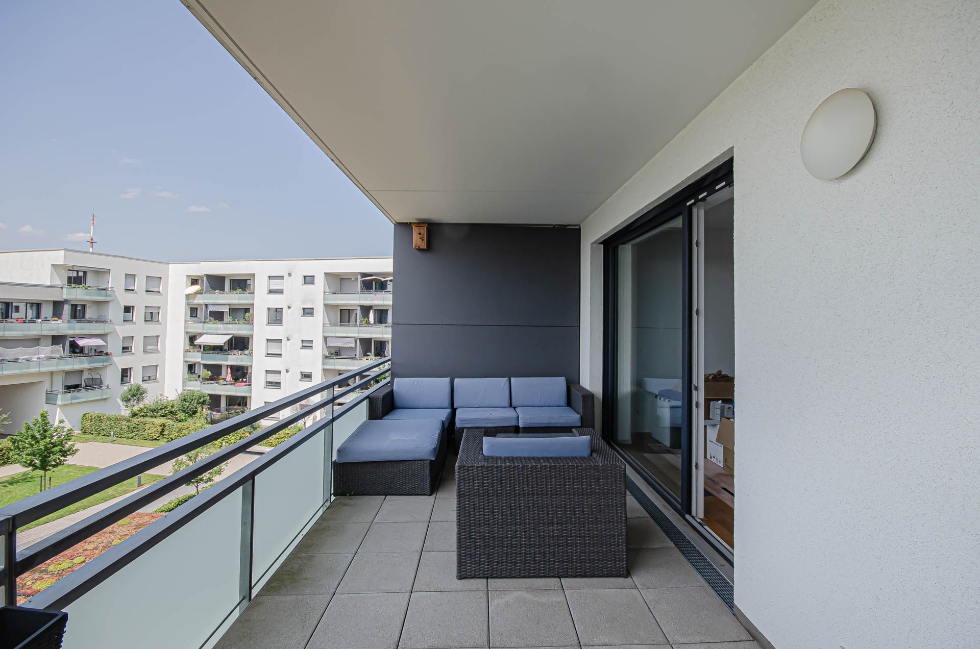 Immobilienangebot - Heidelberg - Alle - Fantastische teil-möblierte Dreizimmerwohnung mit großem Balkon