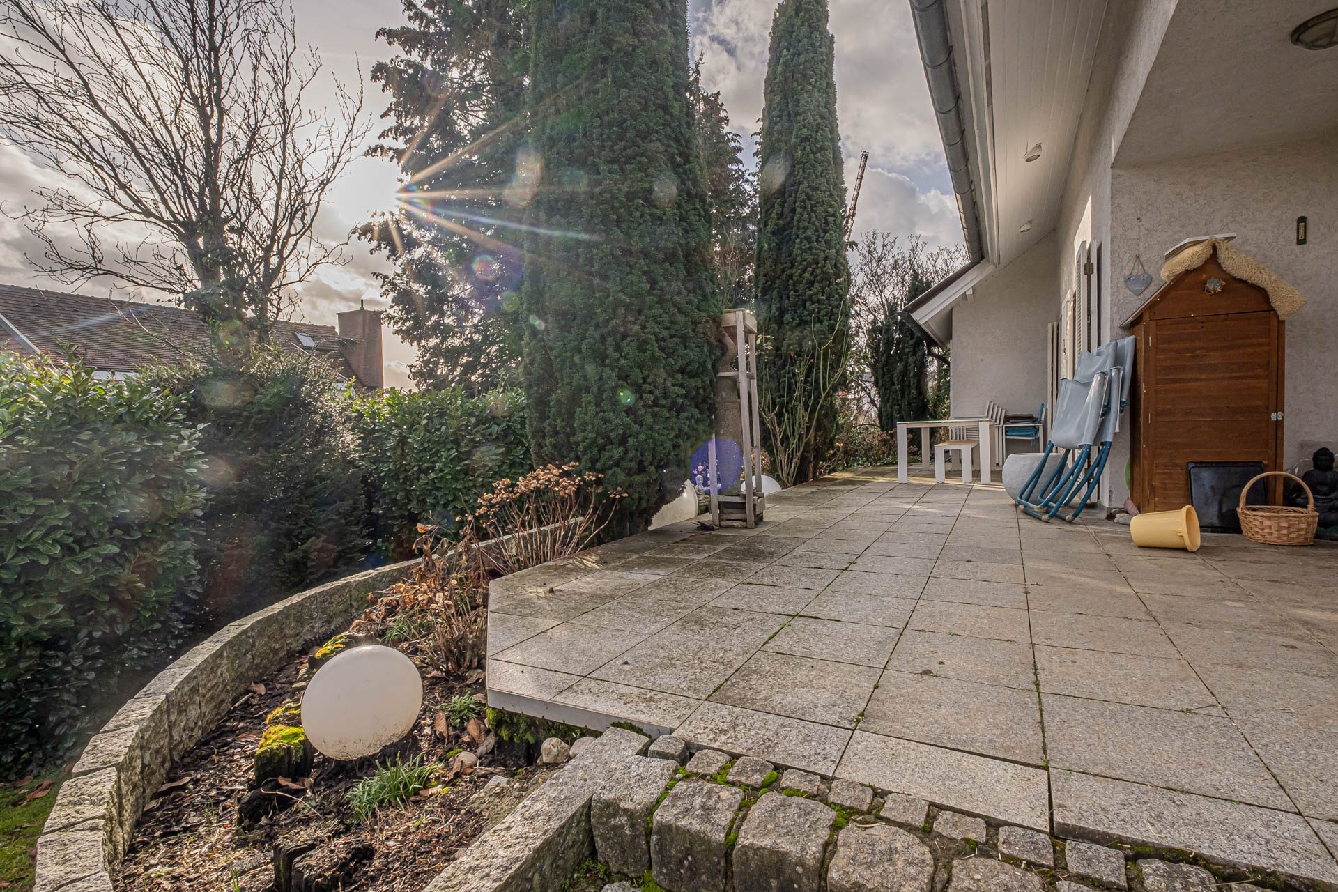 Immobilienangebot - Gaiberg - Alle - Idyllisches Wohnen: Charmantes Einfamilienhaus mit traumhaftem Garten