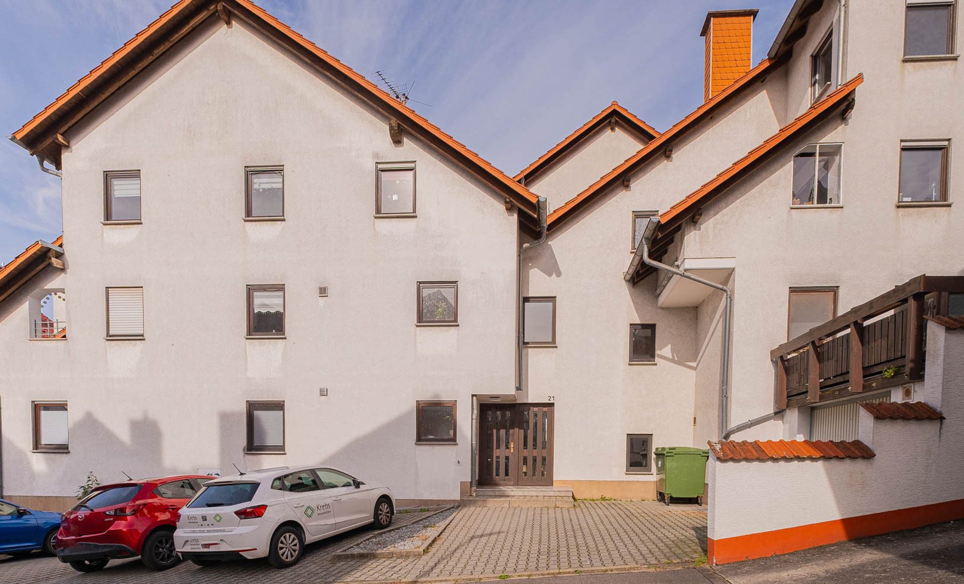 Immobilienangebot - Schriesheim - Alle - Großzügige Maisonette-Wohnung mit
Kamin, Balkon & Dachterrasse im Zentrum Schriesheims