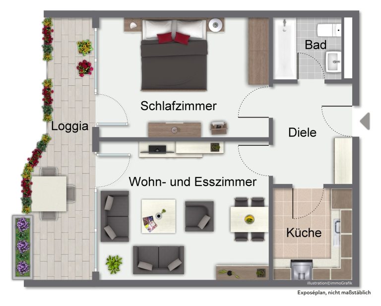 Immobilienangebot - Heidelberg / Handschuhsheim - Alle - Heidelberg erleben - Perfekte Stadtwohnung für Studierende und Singles
