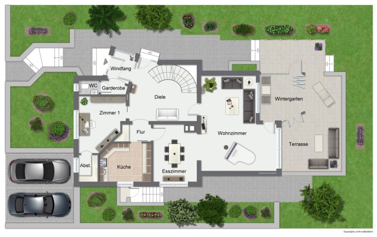 Immobilienangebot - Wiesloch - Alle - Wiesloch: Geräumiges Haus mit Wintergarten, vielen Vorzügen und herrlichem Garten in begehrter Lage