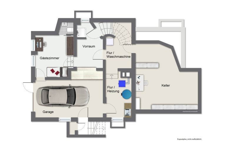 Immobilienangebot - Wiesloch - Alle - Wiesloch: Geräumiges Haus mit Wintergarten, vielen Vorzügen und herrlichem Garten in begehrter Lage
