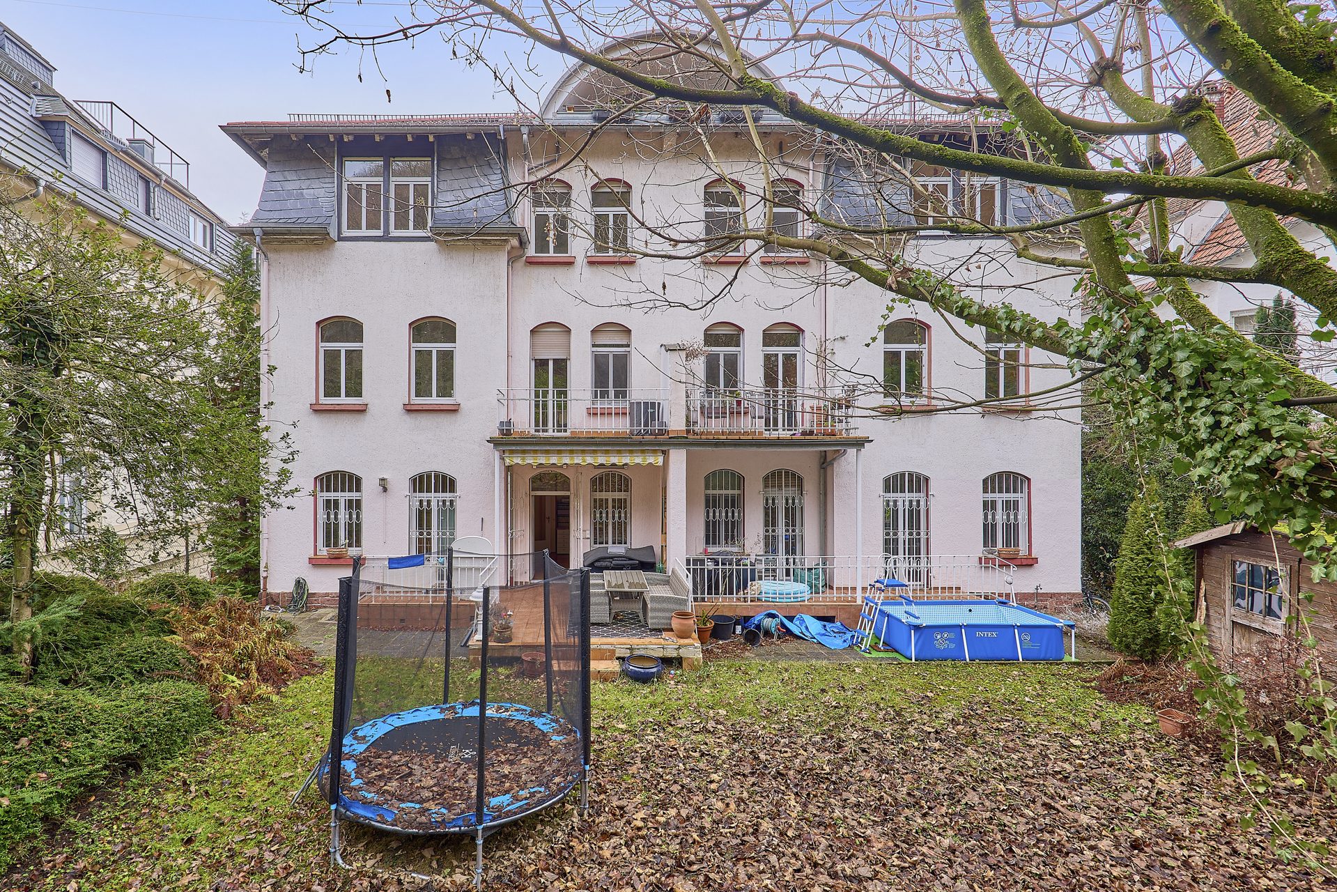 Immobilienangebot - Heidelberg - Alle - Jugendstil-5-Zimmer-Wohnung mit Panoramablick & privatem Garten in der Südstadt
