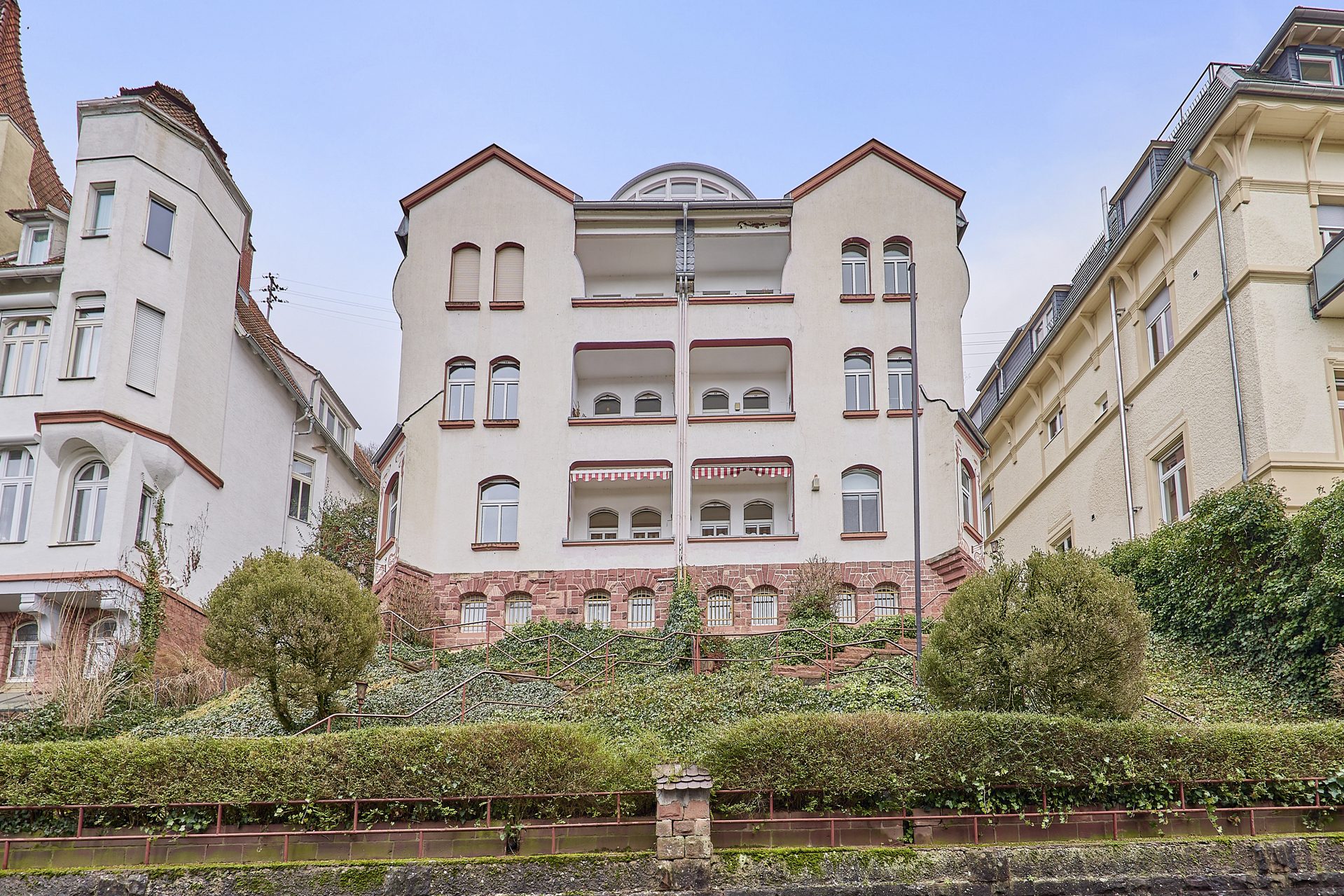 Immobilienangebot - Heidelberg - Alle - Jugendstil-5-Zimmer-Wohnung mit Panoramablick & privatem Garten in der Südstadt