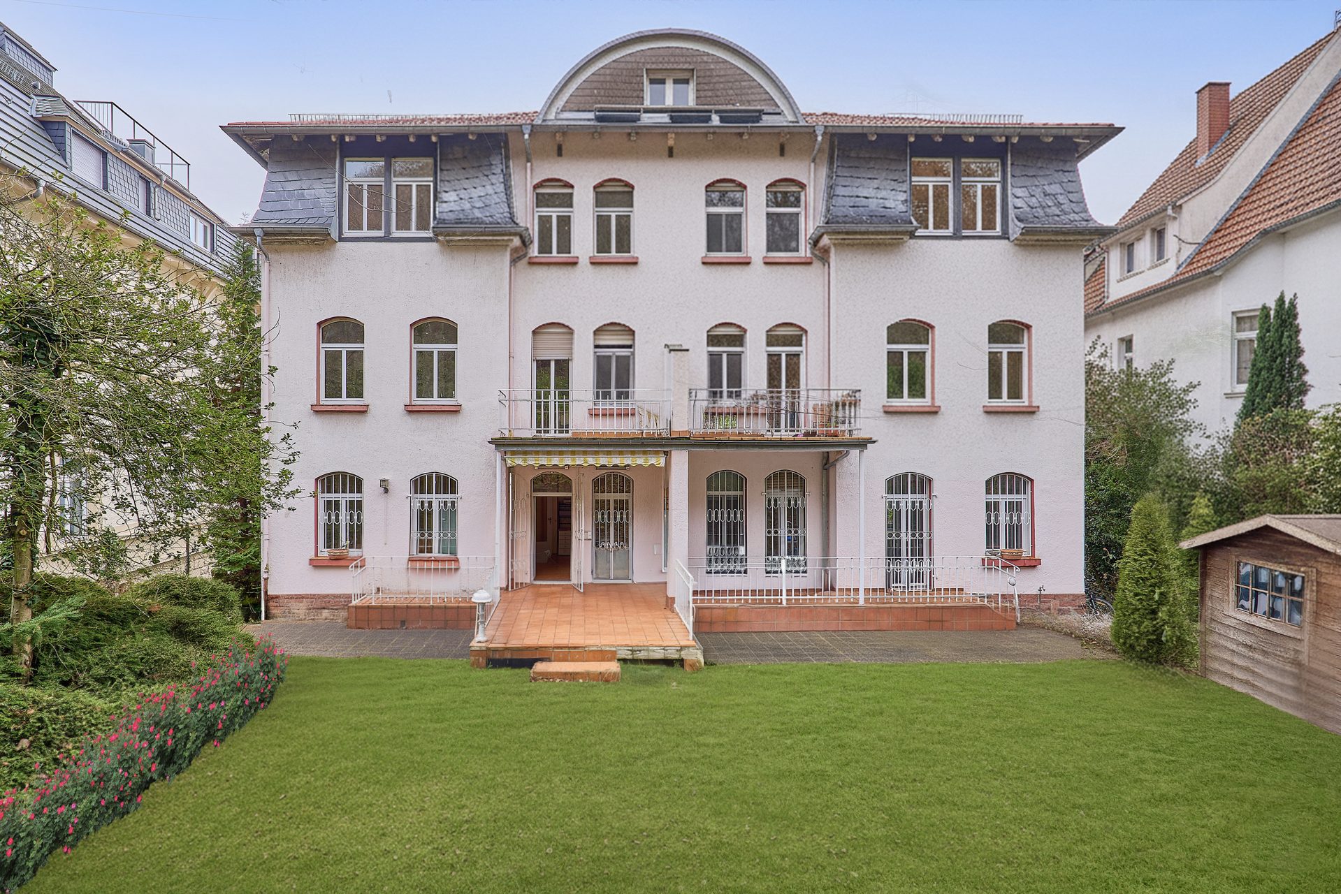 Immobilienangebot - Heidelberg - Alle - Jugendstil-5-Zimmer-Wohnung mit Panoramablick & privatem Garten in der Südstadt