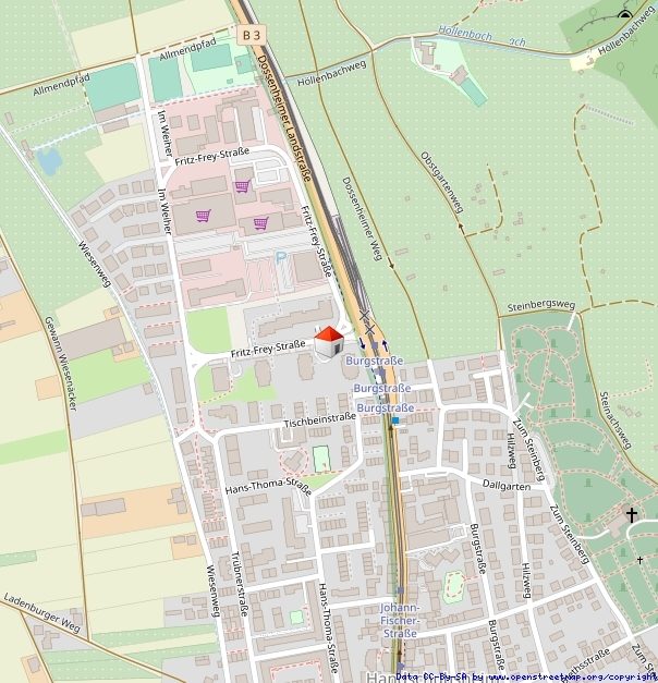 Immobilienangebot - Heidelberg - Alle - Handschuhsheim: Zweizimmerwohnung mit zwei Loggien und einem Tiefgaragenstellplatz