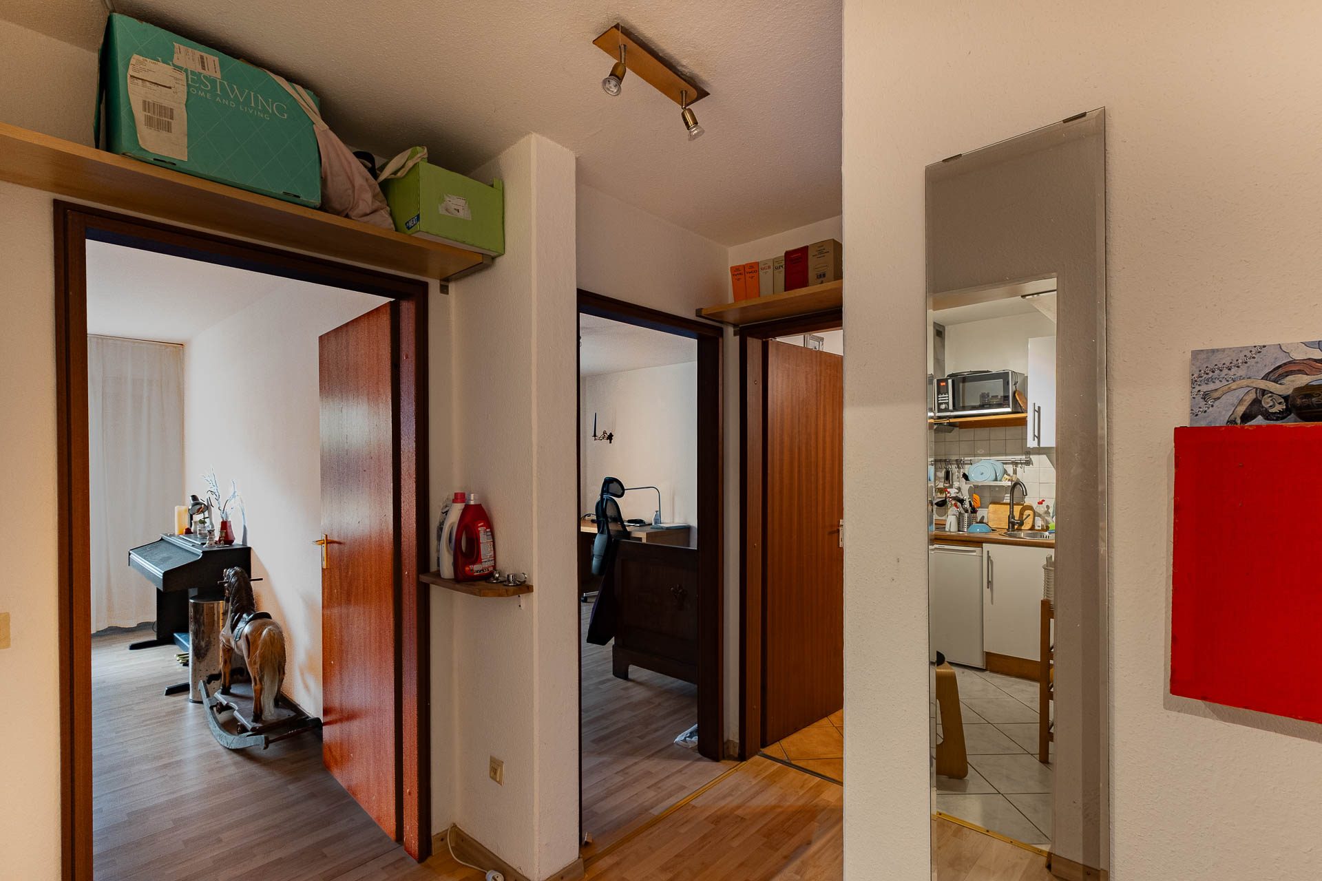 Immobilienangebot - Heidelberg - Alle - Handschuhsheim: Zweizimmerwohnung mit zwei Loggien und einem Tiefgaragenstellplatz