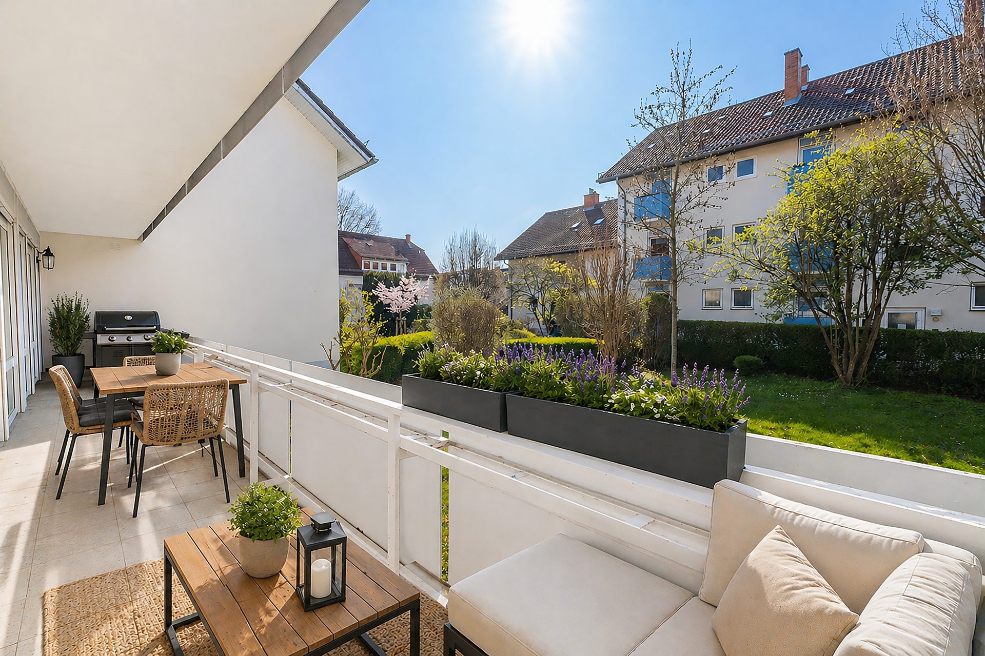 Immobilienangebot - Heidelberg - Alle - In begehrter Bestlage: Großzügige 4-Zimmer-Wohnung mit großem Südwestbalkon in Handschuhsheim