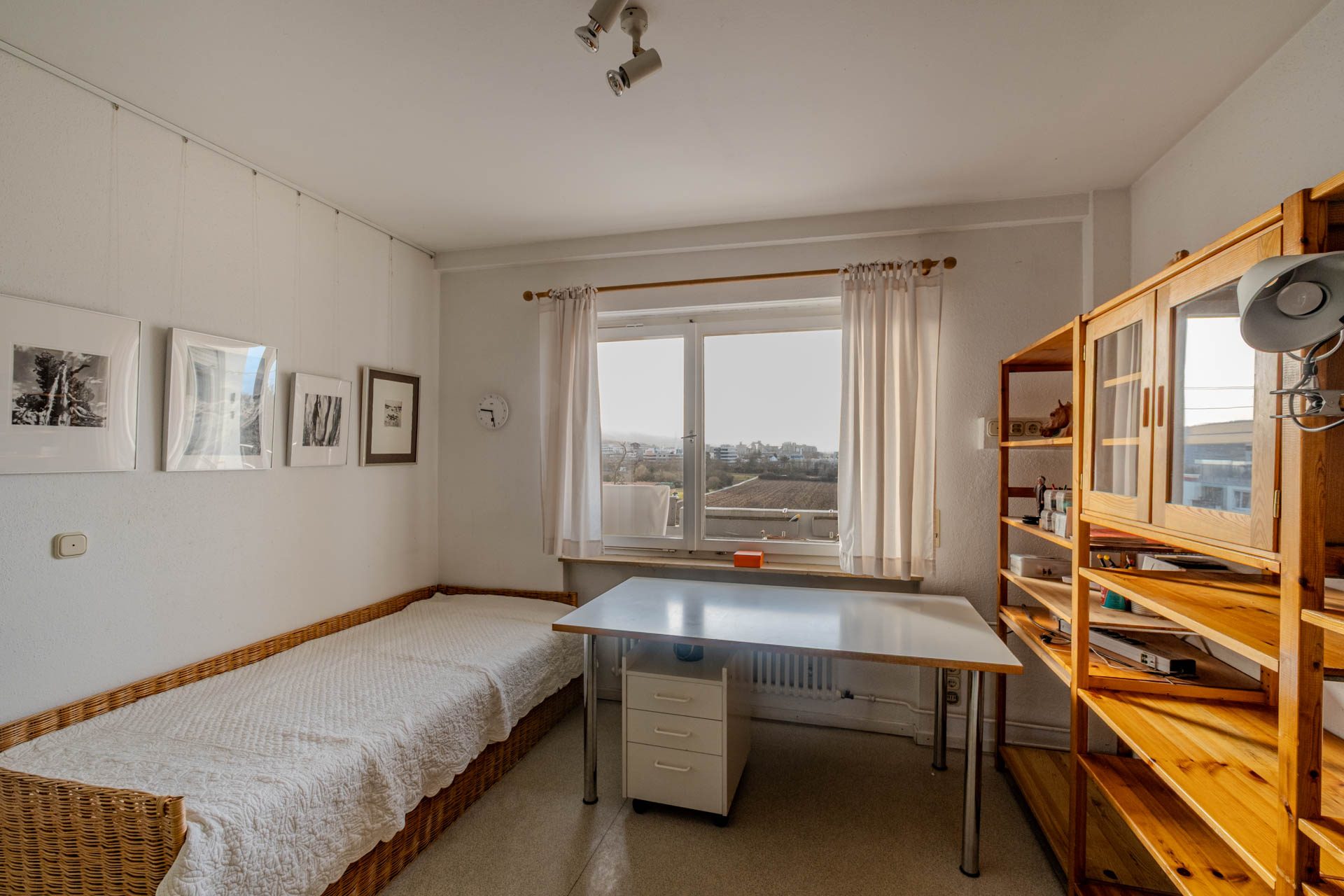 Immobilienangebot - Heidelberg - Alle - 3-Zimmer-Wohnung im Hasenleiser mit Ausblick aus dem 5. Stock, Tiefgaragenstellplatz und Fahrstuhl