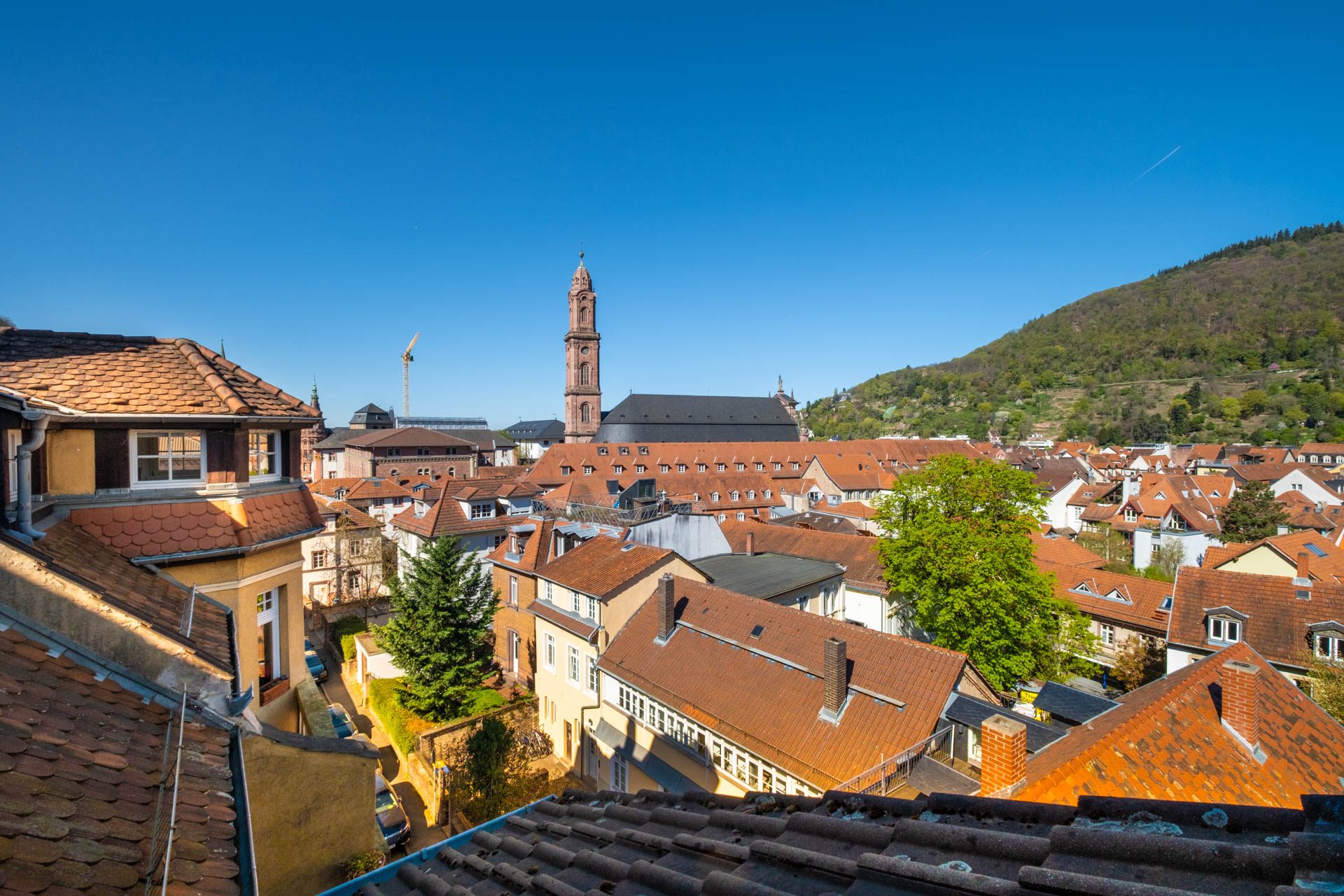 Immobilienangebot - Heidelberg - Alle - Ein Ausblick zum Verlieben: 4-Zimmer-DG-Wohnung mit Schlossblick in der Heidelberger Altstadt