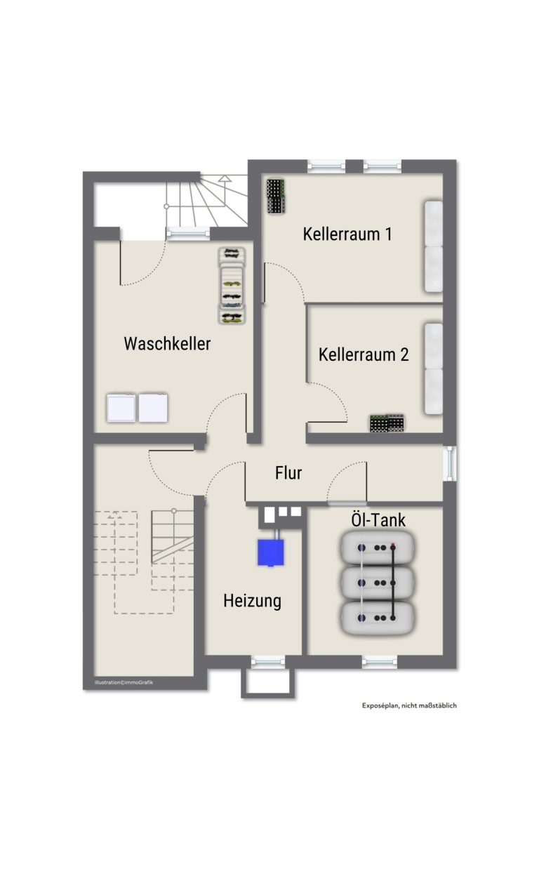 Immobilienangebot - Mannheim / Wallstadt - Alle - Familienglück in Wallstadt:
Haus mit Garten & Einliegerwohnung