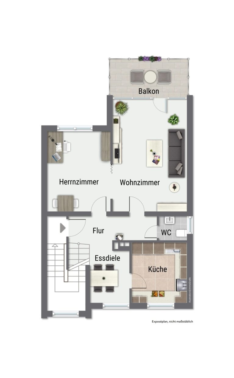 Immobilienangebot - Mannheim / Wallstadt - Alle - Familienglück in Wallstadt:
Haus mit Garten & Einliegerwohnung