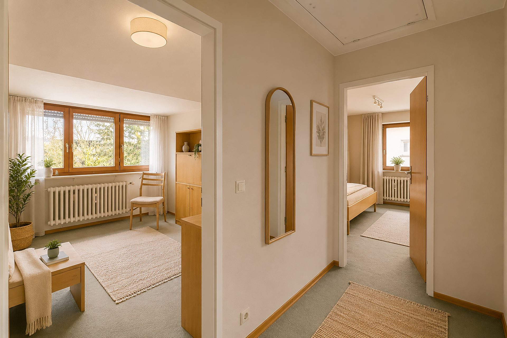 Immobilienangebot - Mannheim / Wallstadt - Alle - Familienglück in Wallstadt:
Haus mit Garten & Einliegerwohnung