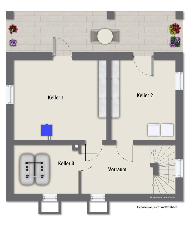 Immobilienangebot - Heidelberg - Alle - Sanierungsbedürftiges Einfamilienhaus mit 7 Zimmern, 2 Balkonen, Garten und Stellplatz