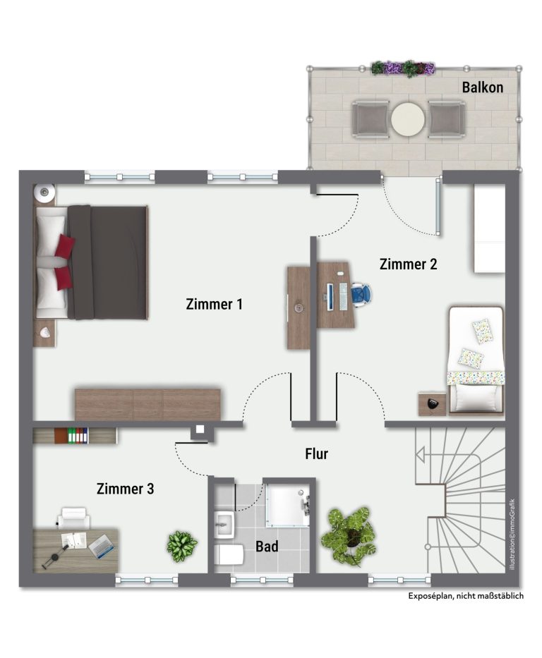 Immobilienangebot - Heidelberg - Alle - Sanierungsbedürftiges Einfamilienhaus mit 7 Zimmern, 2 Balkonen, Garten und Stellplatz