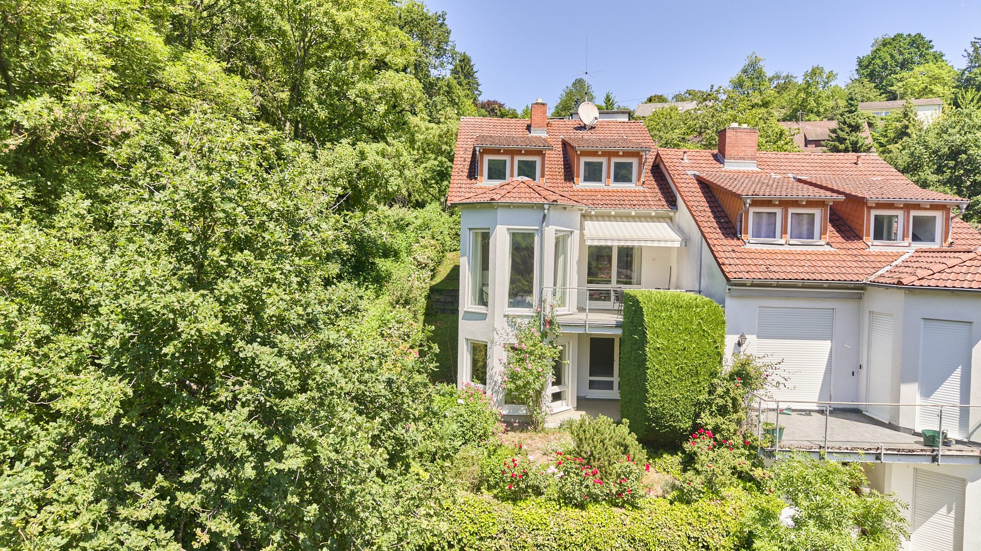 Immobilienangebot - Heidelberg / Ziegelhausen - Alle - Exklusive Doppelhaushälfte mit Panorama-Blick in Heidelberg-Ziegelhausen