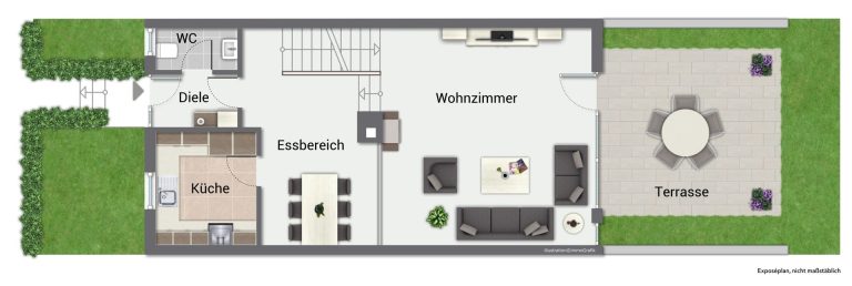 Immobilienangebot - Neckargemünd - Alle - Komfortables Reihenhaus für die Familie