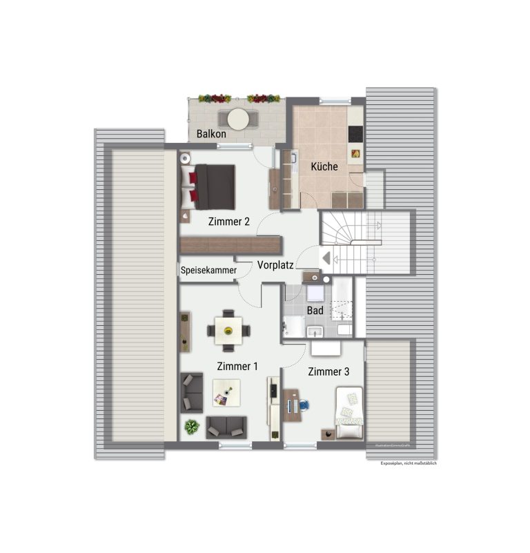 Immobilienangebot - Wiesloch - Alle - Top Kapitalanlage mit Entwicklungspotential: Dreifamilienhaus mit zwei Garagen in attraktiver Lage
