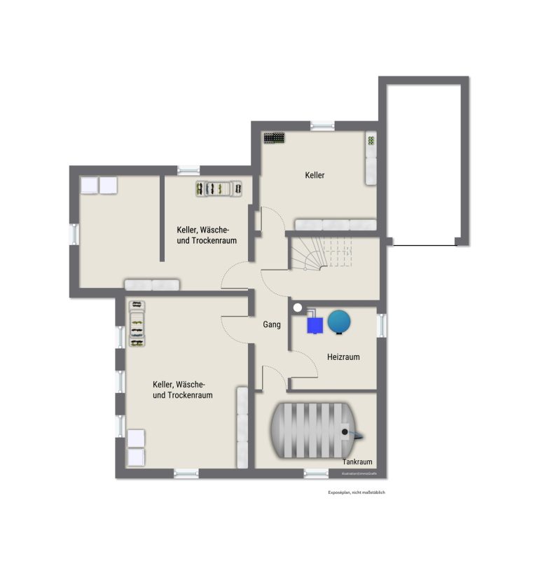 Immobilienangebot - Wiesloch - Alle - Top Kapitalanlage mit Entwicklungspotential: Dreifamilienhaus mit zwei Garagen in attraktiver Lage