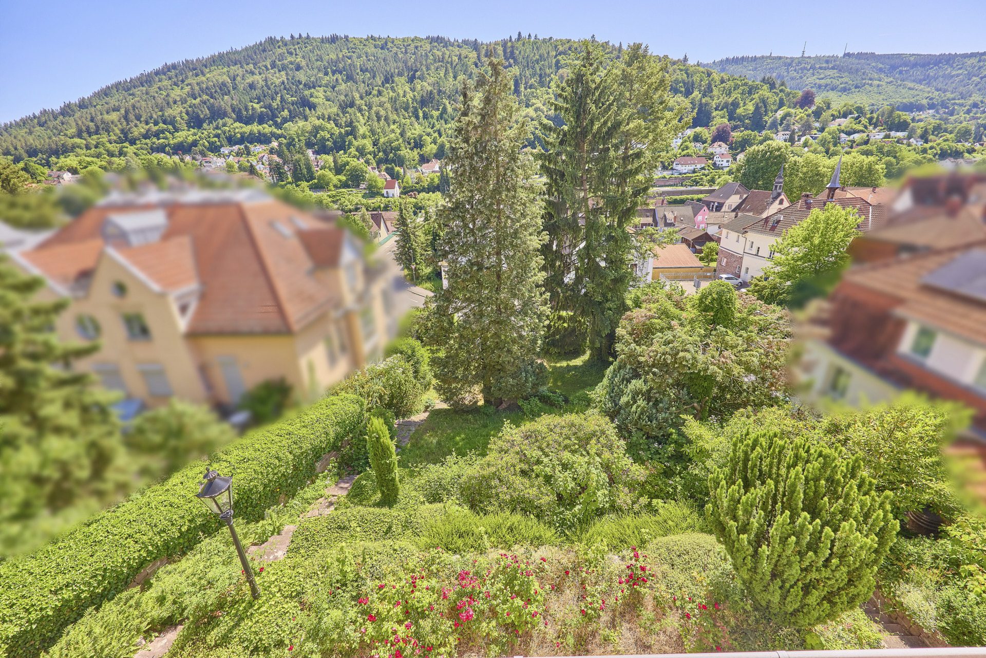 Immobilienangebot - Heidelberg - Alle - Grün und stadtnah wohnen: Stilvolles Einfamilienhaus mit parkähnlichem Garten und Ausbaupotential