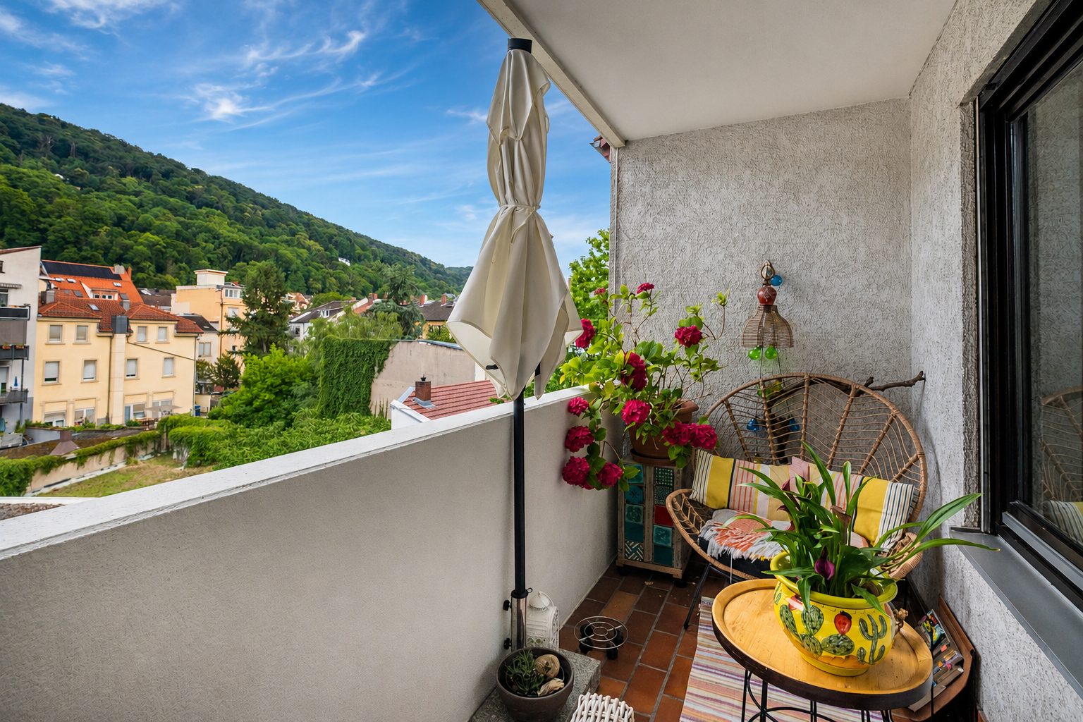 Immobilienangebot - Heidelberg - Alle - HD-Weststadt: Attraktive 3-Zimmer-Wohnung mit Balkon und Tiefgaragenstellplatz in begehrter Lage