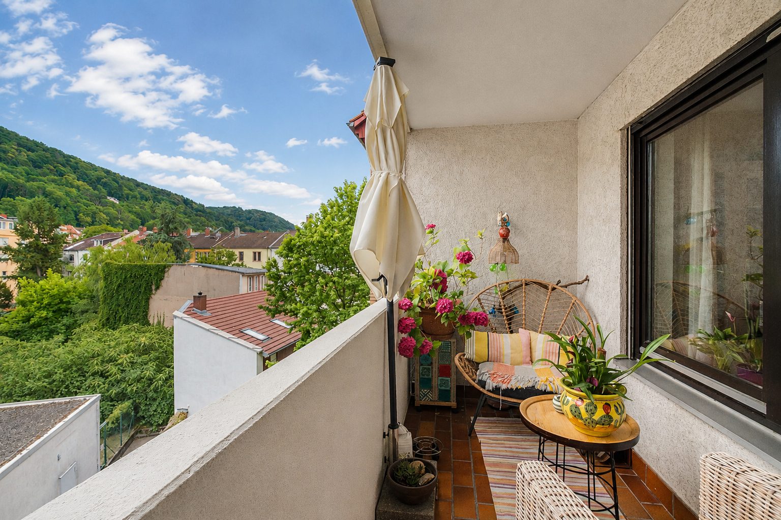Immobilienangebot - Heidelberg - Alle - HD-Weststadt: Attraktive 3-Zimmer-Wohnung mit Balkon und Tiefgaragenstellplatz in begehrter Lage