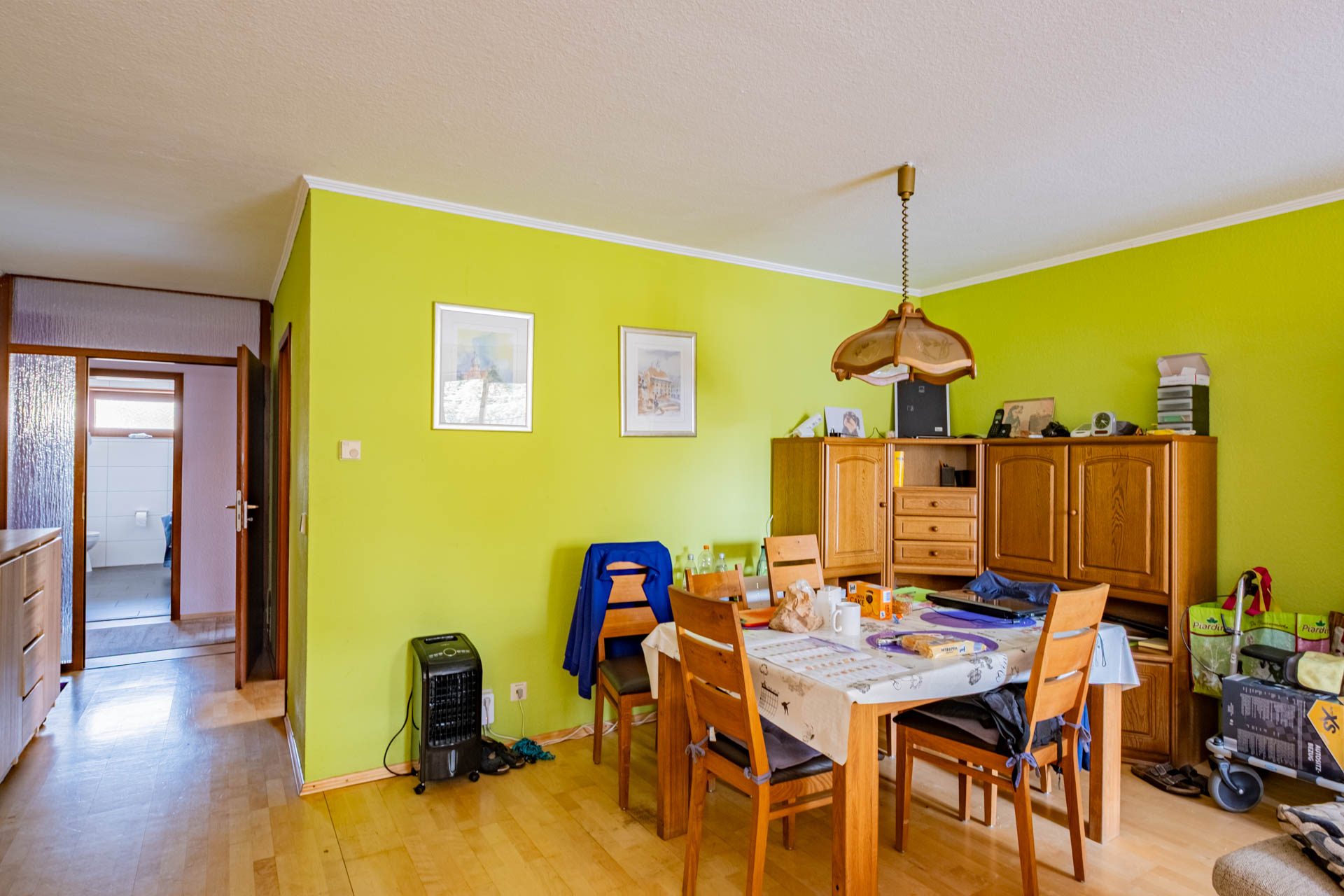 Immobilienangebot - Sandhausen - Alle - Sandhausen: Idyllisch gelegene 3-Zimmer-Wohnung mit Balkon und 2 Stellplätzen