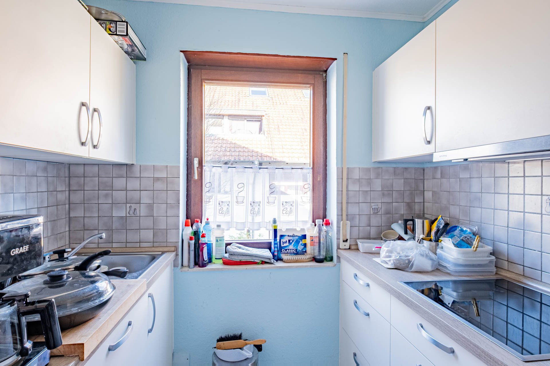 Immobilienangebot - Sandhausen - Alle - Sandhausen: Idyllisch gelegene 3-Zimmer-Wohnung mit Balkon und 2 Stellplätzen