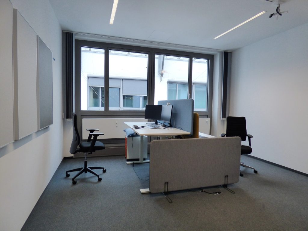Stock Real Estate GmbH - Immobilienangebot - 81373 München - Sendling-Westpark - Büro / Praxis / Ausstellungsräume - Hansapark / kurze Mietlaufzeit möglich / möbliert