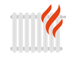 Wüstenrot Immobilien - Wert Heizung - Icon