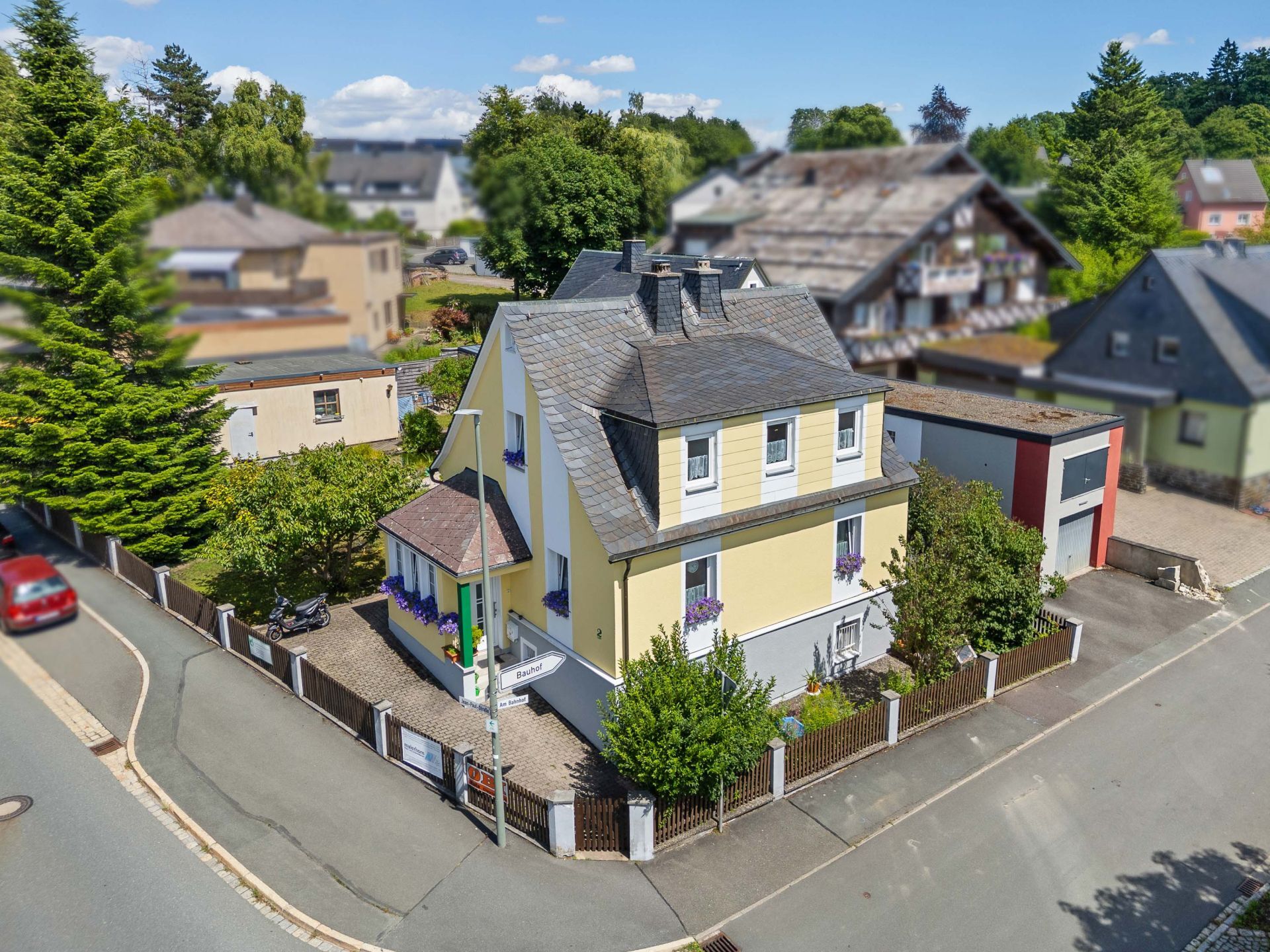 Immobilienangebot - Bad Steben - Häuser - 2 Häuser, Wohnhaus und Einnahmen durch Mietshaus