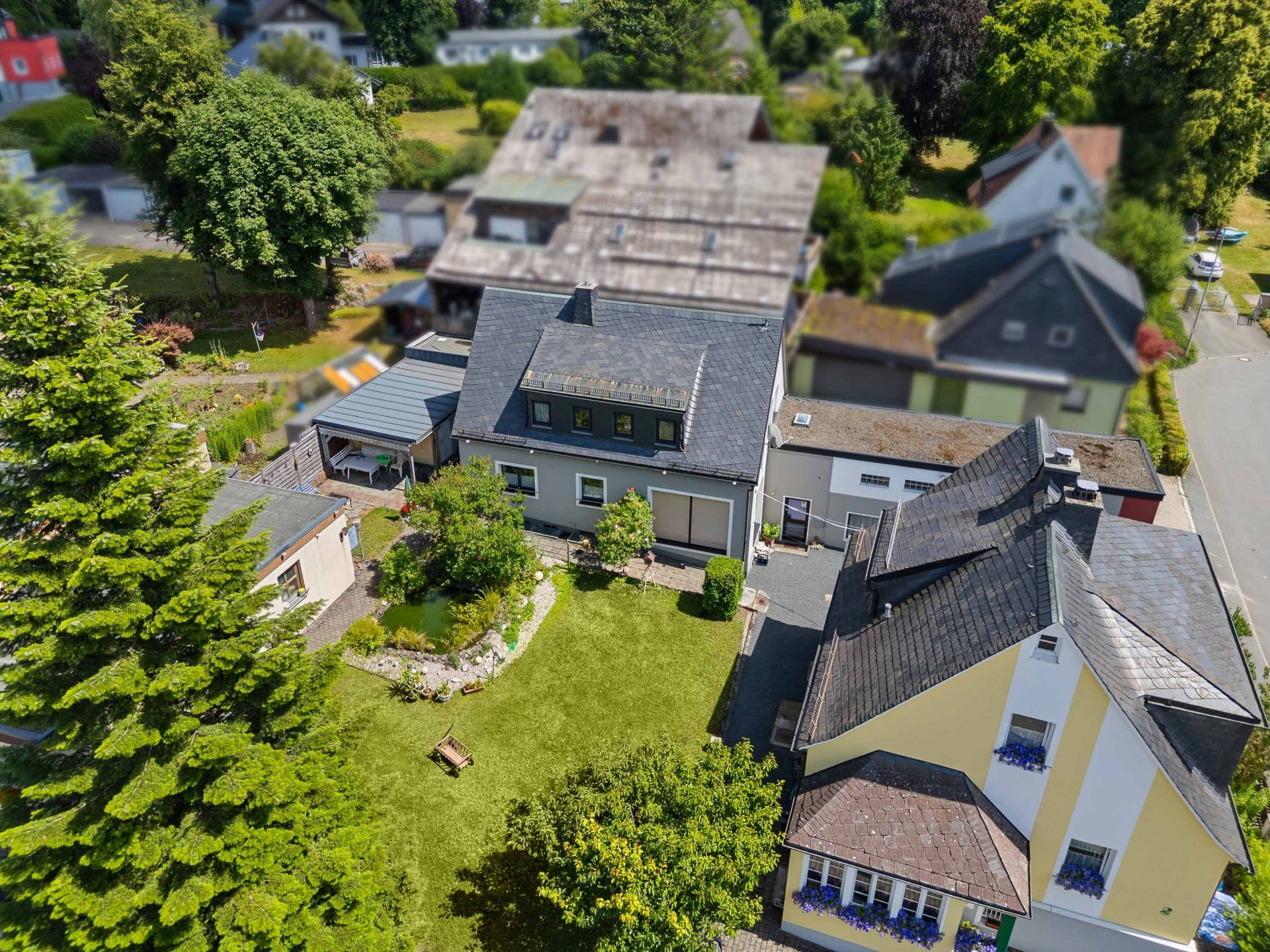 Immobilienangebot - Bad Steben - Häuser - 2 Häuser, Wohnhaus und Einnahmen durch Mietshaus