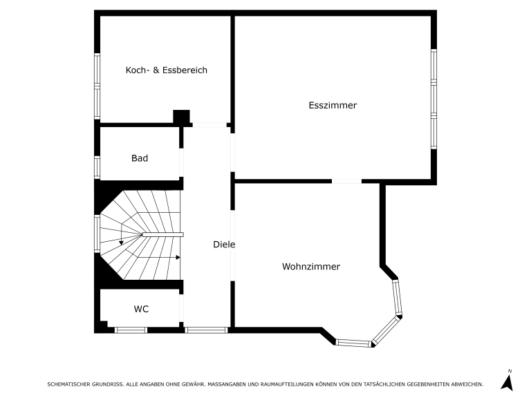 Immobilienangebot - Münchberg - Häuser - Familienglück in Münchberg: Charmante Doppelhaushälfte mit Gestaltungspotenzial