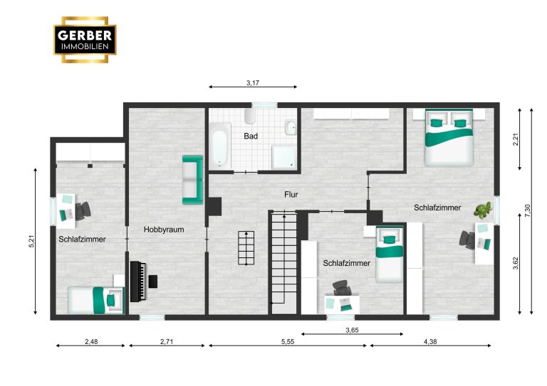 Immobilienangebot - Geroldsgrün Steinbach - Häuser - 4km von Bad Steben, 1-2 Familien-Haus mit 2 Garagen und Werkstatt