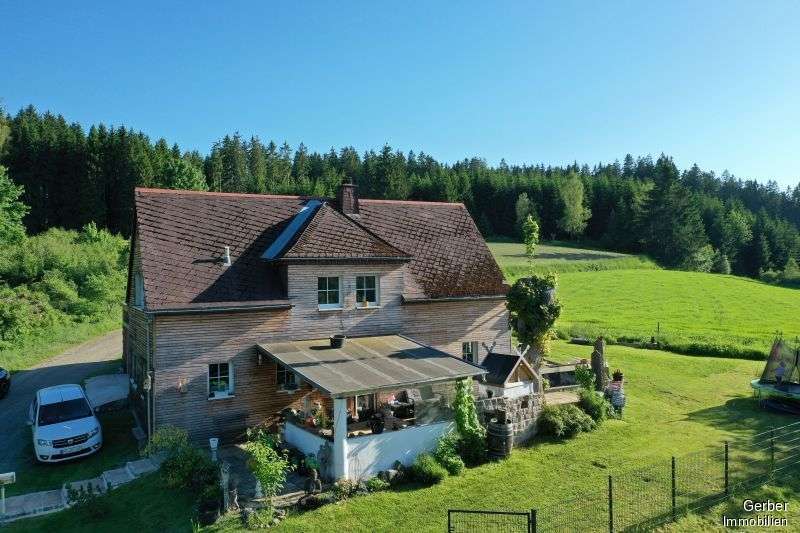 Immobilienangebot - Naila - Häuser - Kernsaniertes kleines Haus am Waldrand