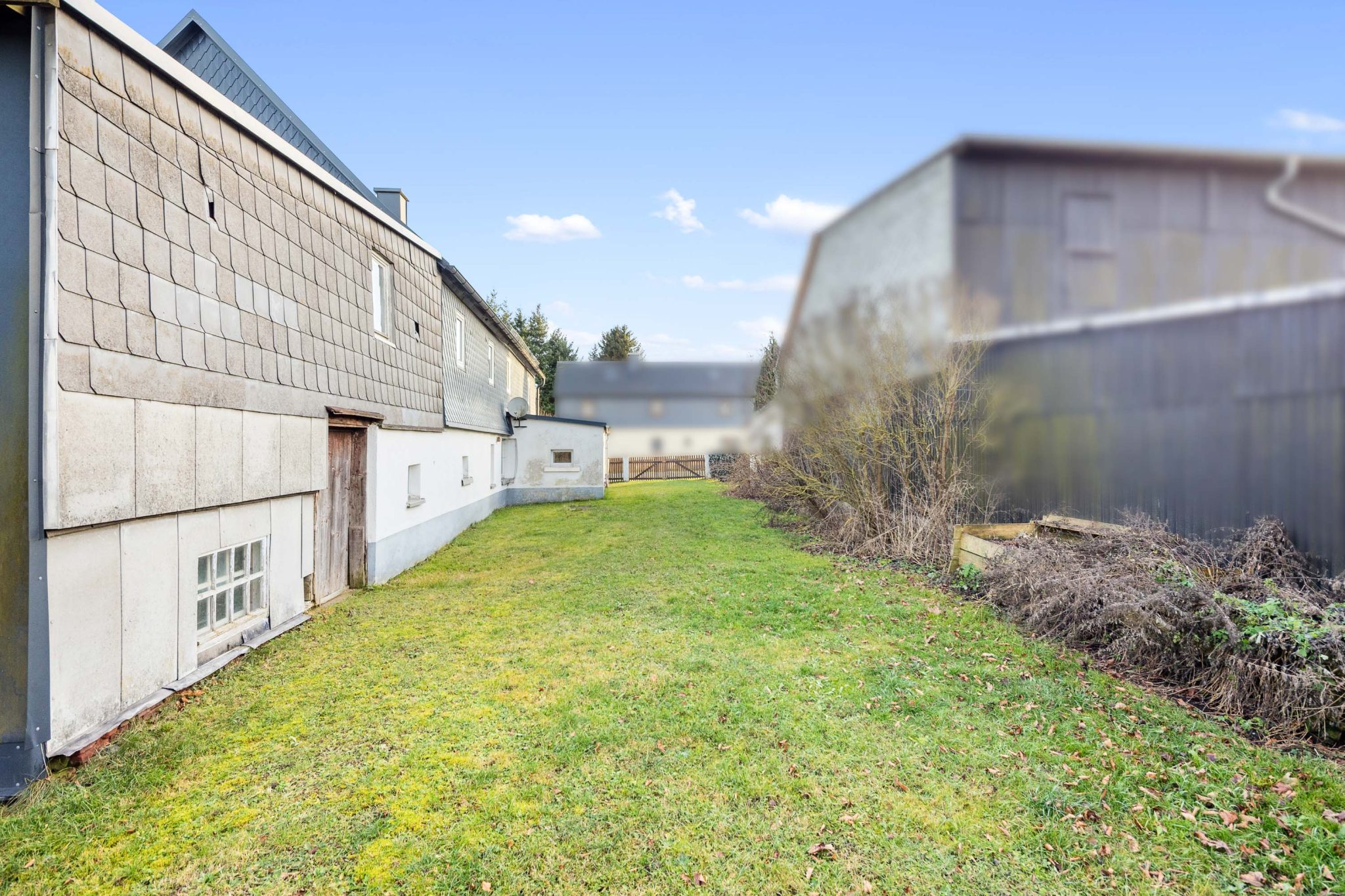 Immobilienangebot - Gefell - Häuser - Bauernhaus mit großer Scheune