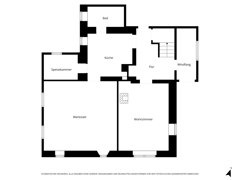 Immobilienangebot - Gefell - Häuser - Bauernhaus mit großer Scheune