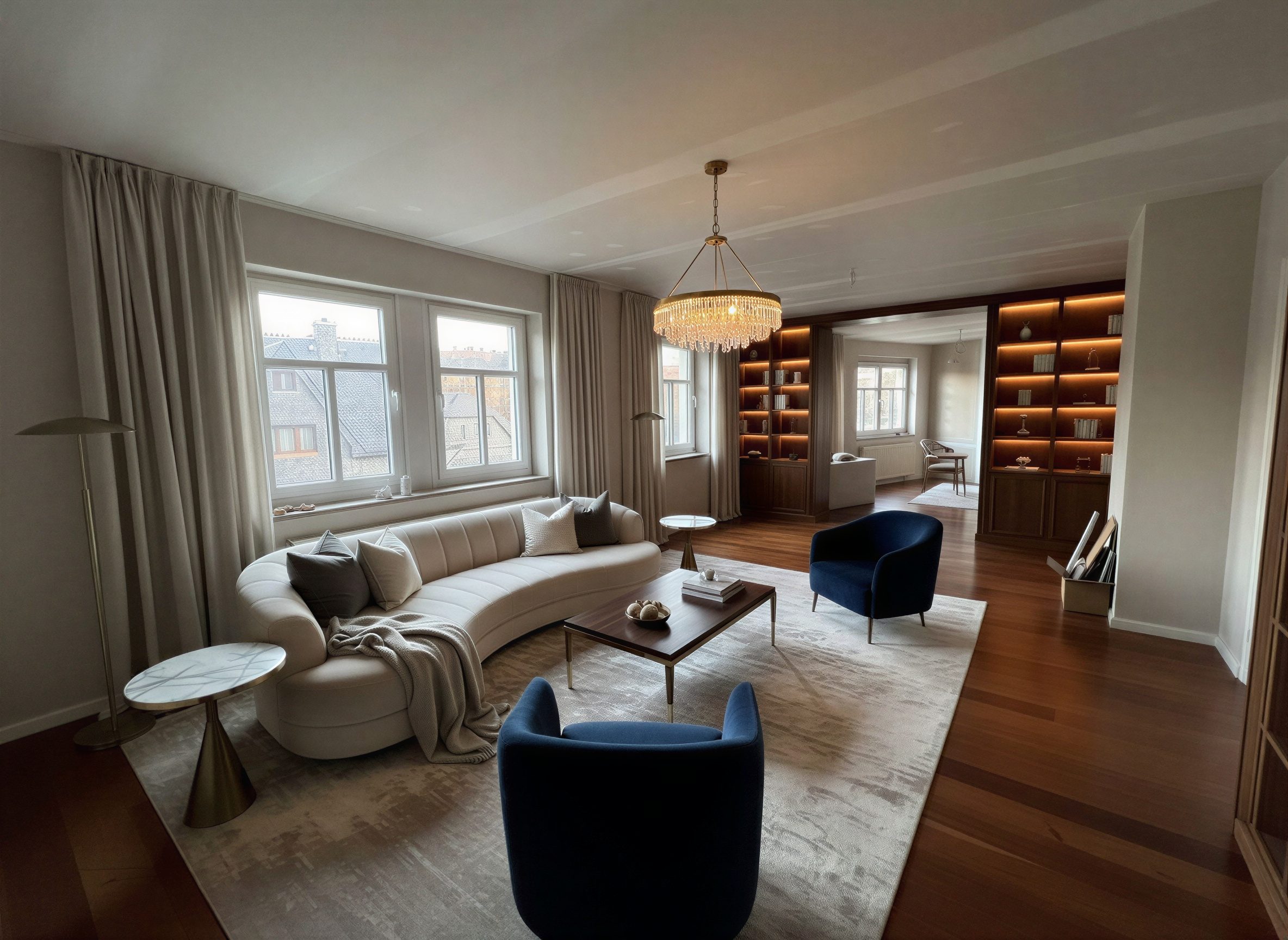 Immobilienangebot - Rosenthal am Rennsteig - Wohnungen - Erstbezug nach Sanierung:  Große 4-Zi.-EG-Wohnung in Blankenstein