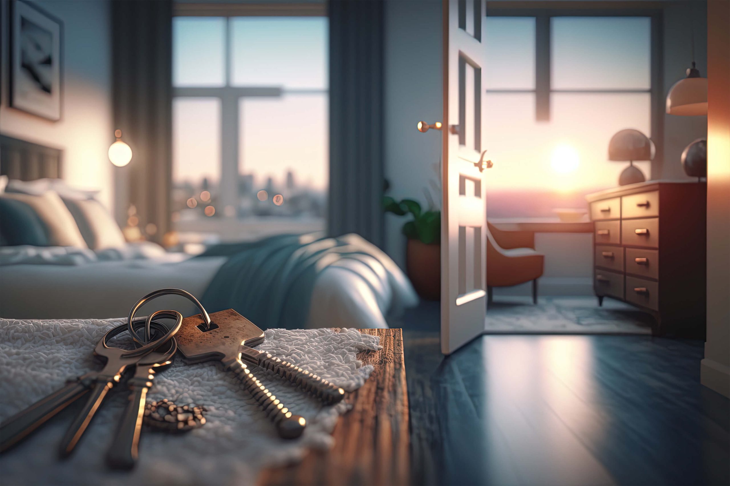 Blick in eine Wohnung Secret Sale_Immobilienverkauf