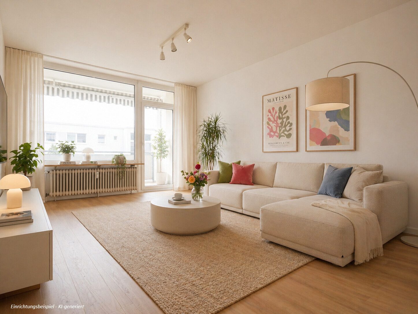 Immobilienangebot - Aachen - Alle - Attraktive, vermietete 4-Zimmer-Wohnung mit Loggia und Garage in Aachen Burtscheid!