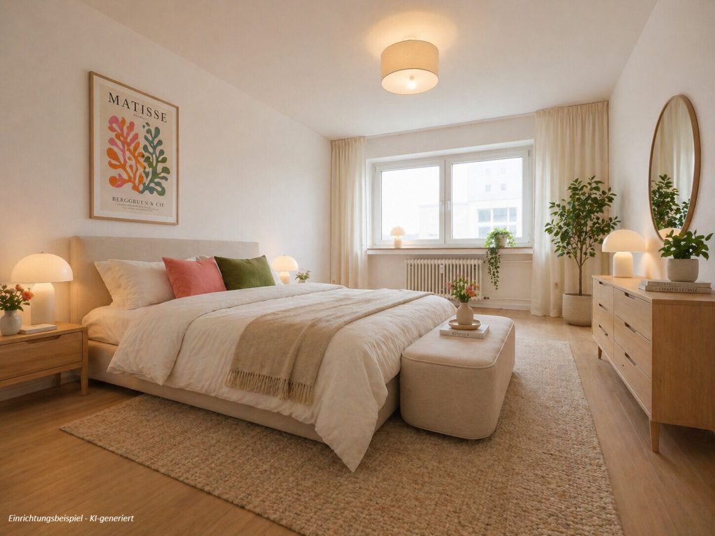 Immobilienangebot - Aachen - Alle - Attraktive, vermietete 4-Zimmer-Wohnung mit Loggia und Garage in Aachen Burtscheid!