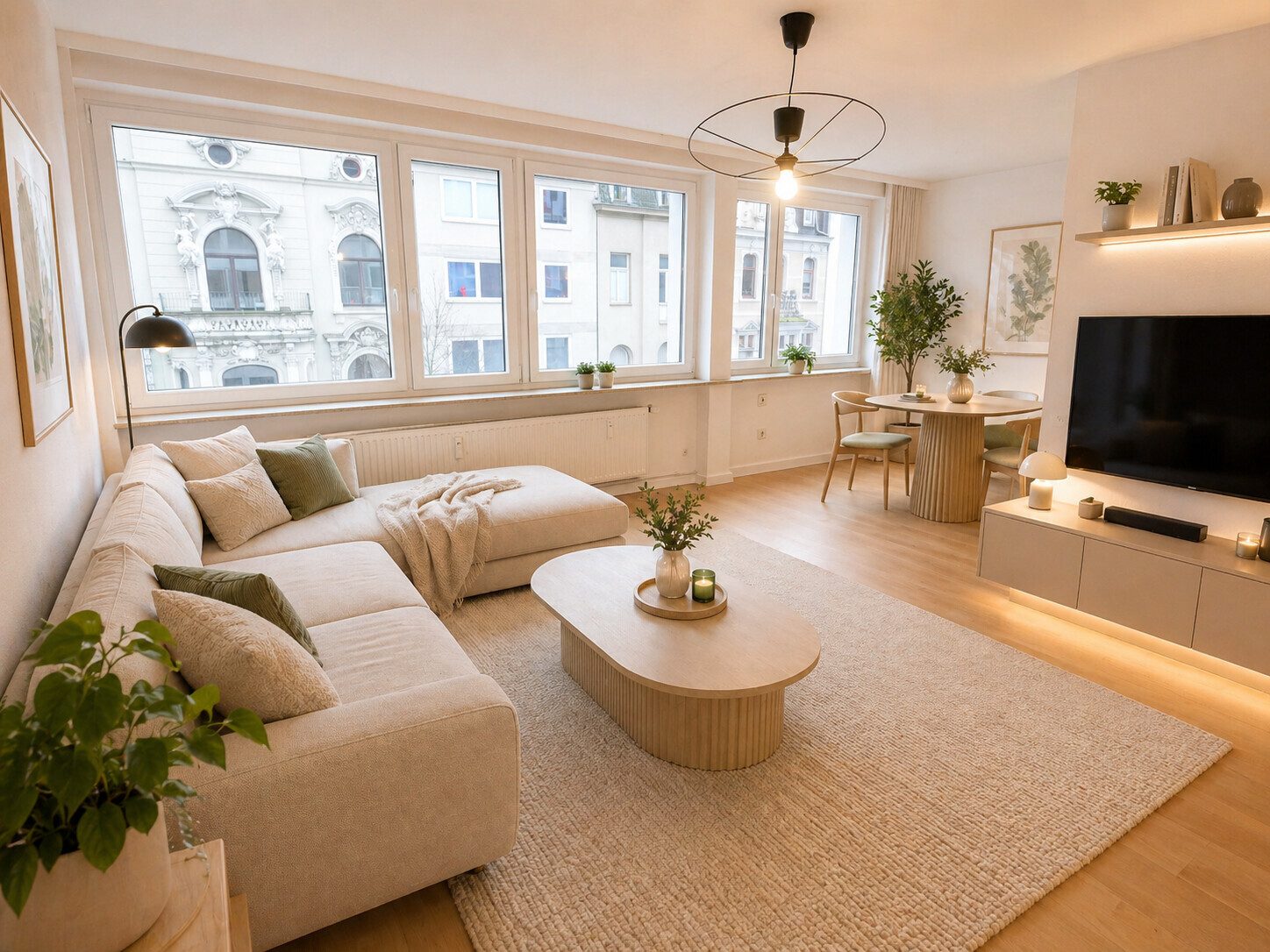 Immobilienangebot - Aachen - Alle - Geräumige 3-Zimmer-Wohnung mit Balkon im Aachener Zentrum!
