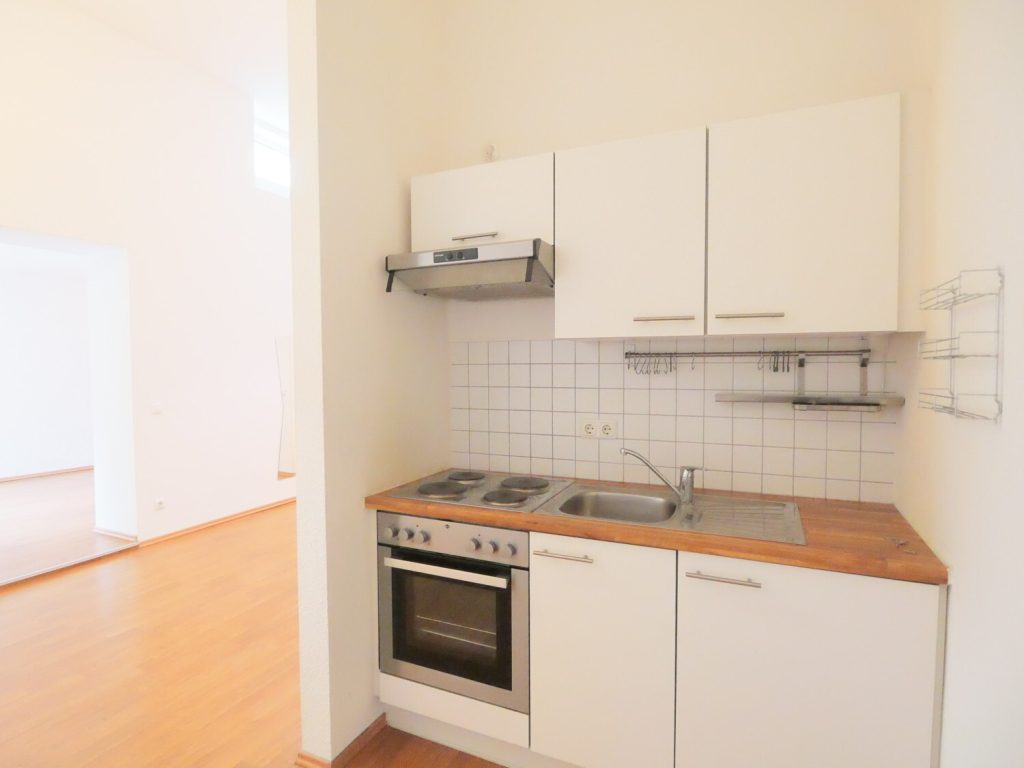 Immobilienangebot - Aachen - Alle - Helle 2-Zimmer-Wohnung mit offenem Wohnkonzept und Pantry-Küche in der Aachener Innenstadt!