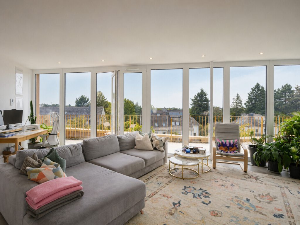 Immobilienangebot - Aachen - Alle - Exklusive 2-Zimmer-Penthousewohnung mit großzügiger Dachterrasse und Panoramablick über Aachen!